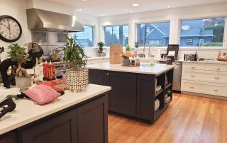 Kitchen Cabinets Need a Top Coat, painting walls white