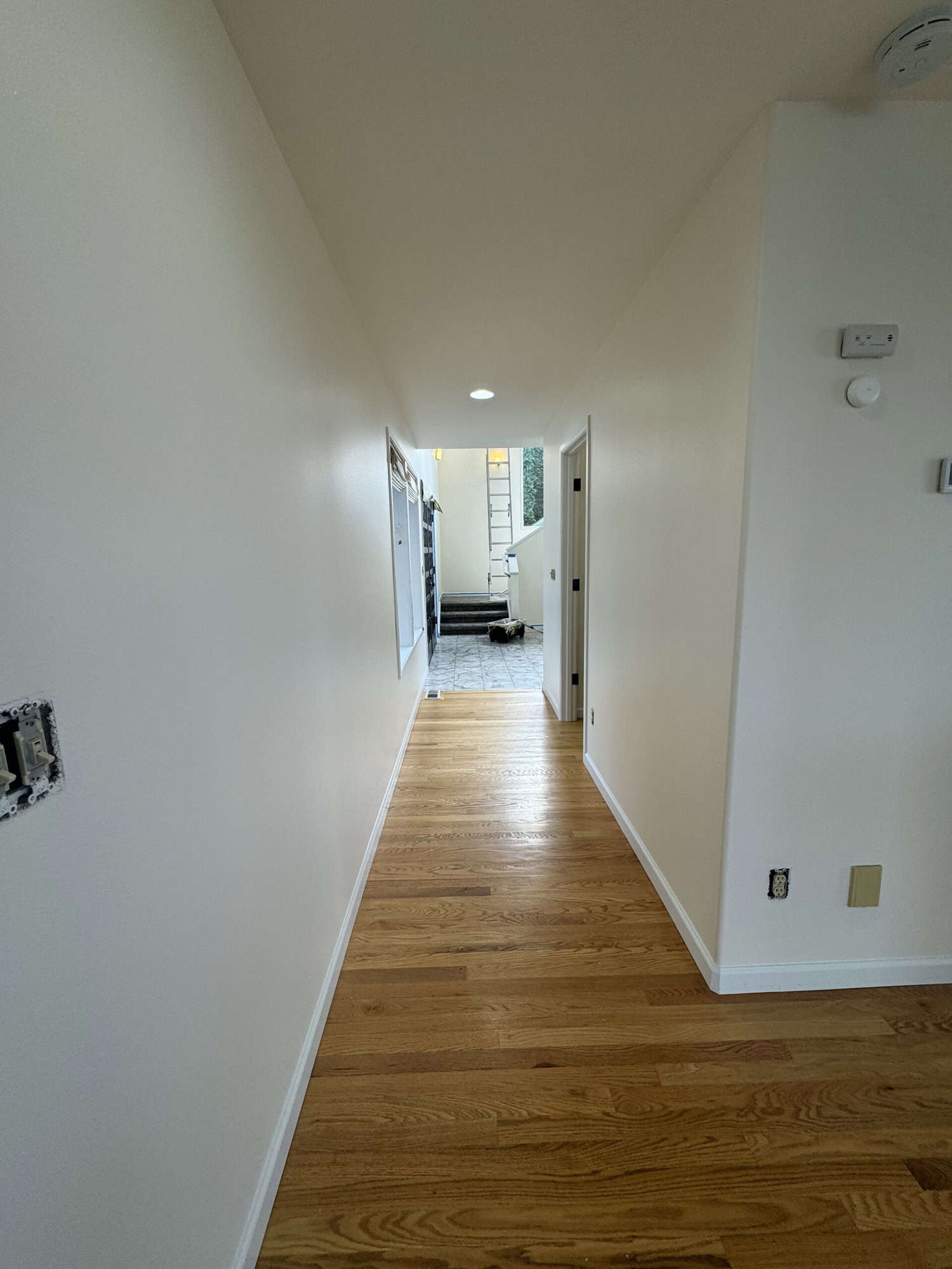 painting walls white