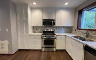 Kitchen cabinet painting in Edmonds, WA, Cabinet paint types comparison