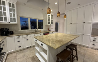steps for sanding cabinets