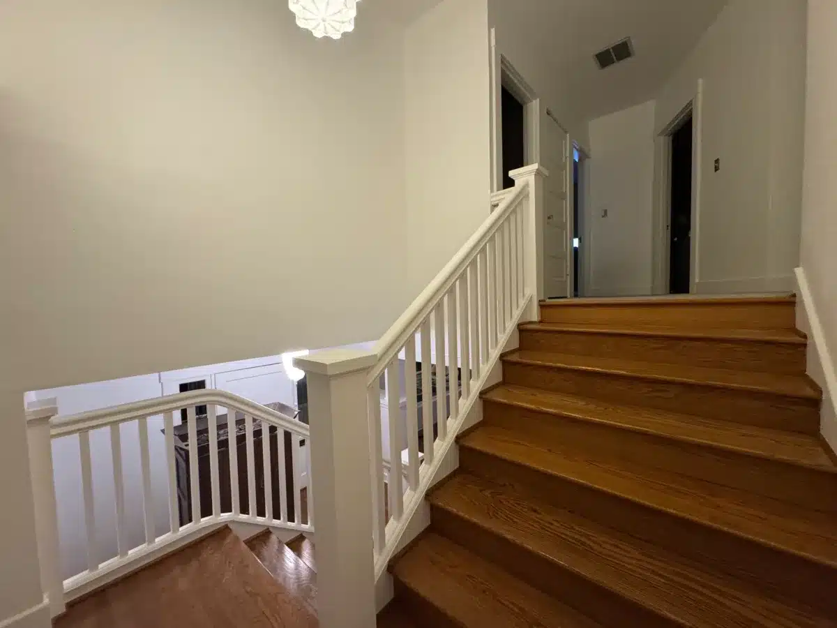 Clean lines, fresh walls