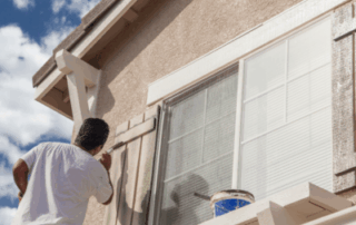 how to paint exterior window trim